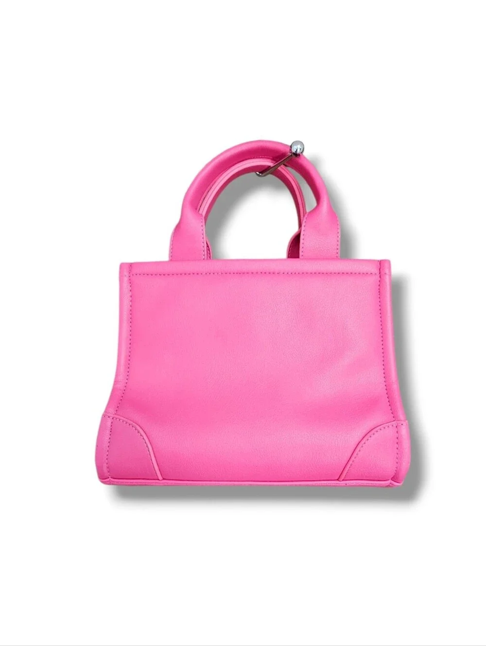 Pink Top-Handle Mini Tote